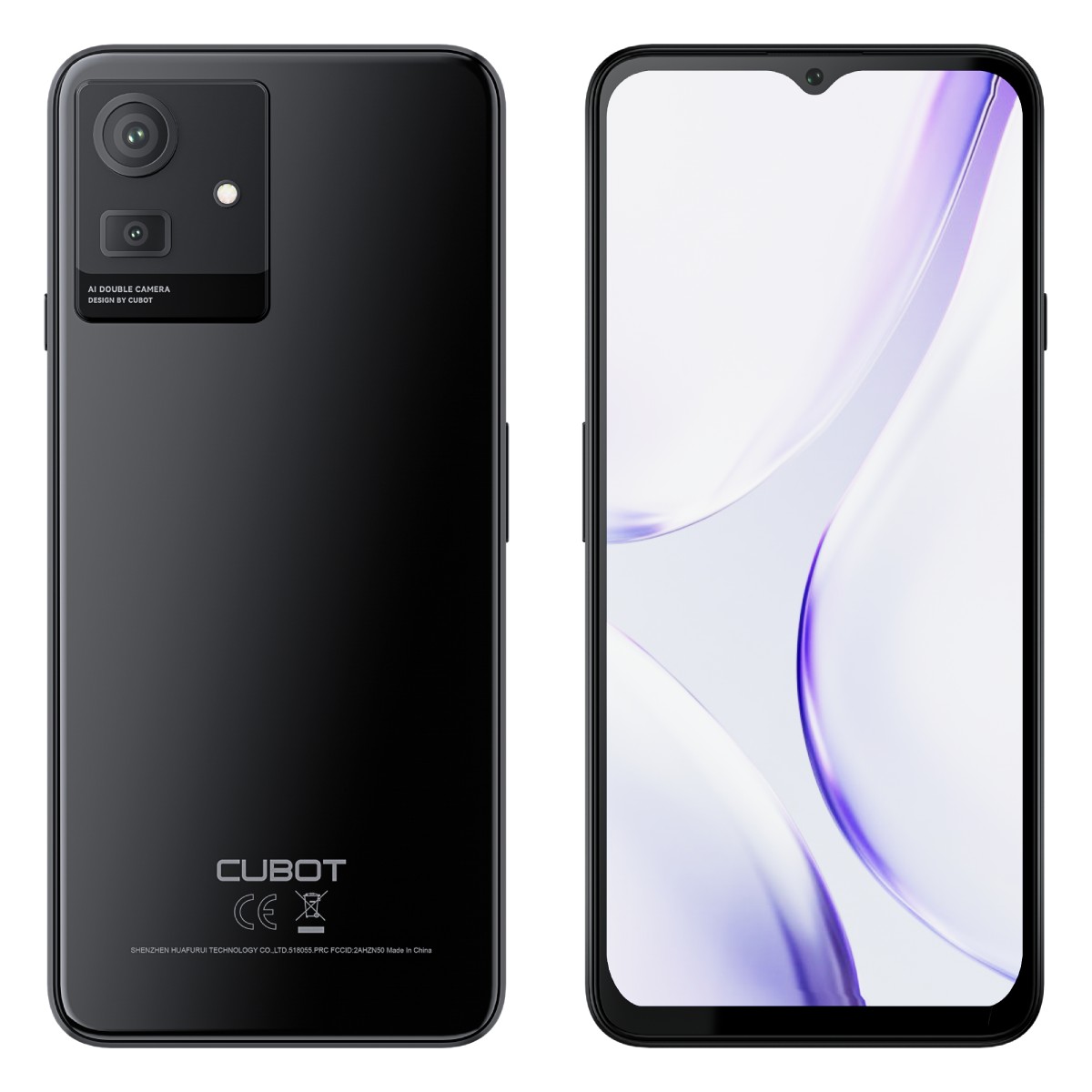 Telefono movil libre Cubot Note 50 8+256GB Negro