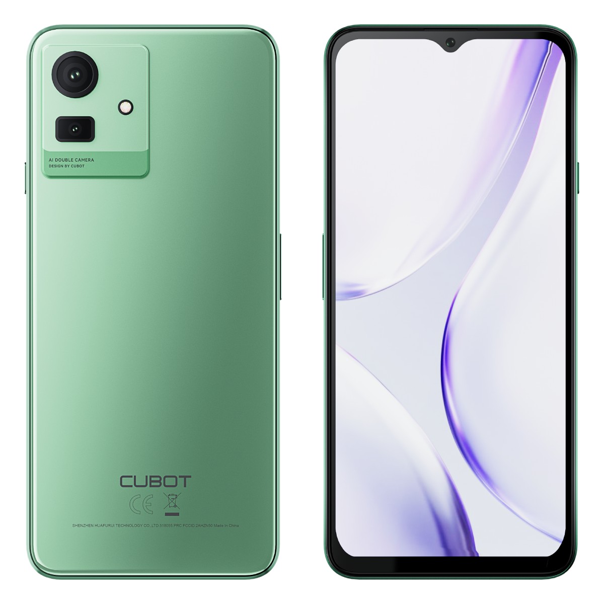 Telefono movil libre Cubot Note 50 8+256GB Verde