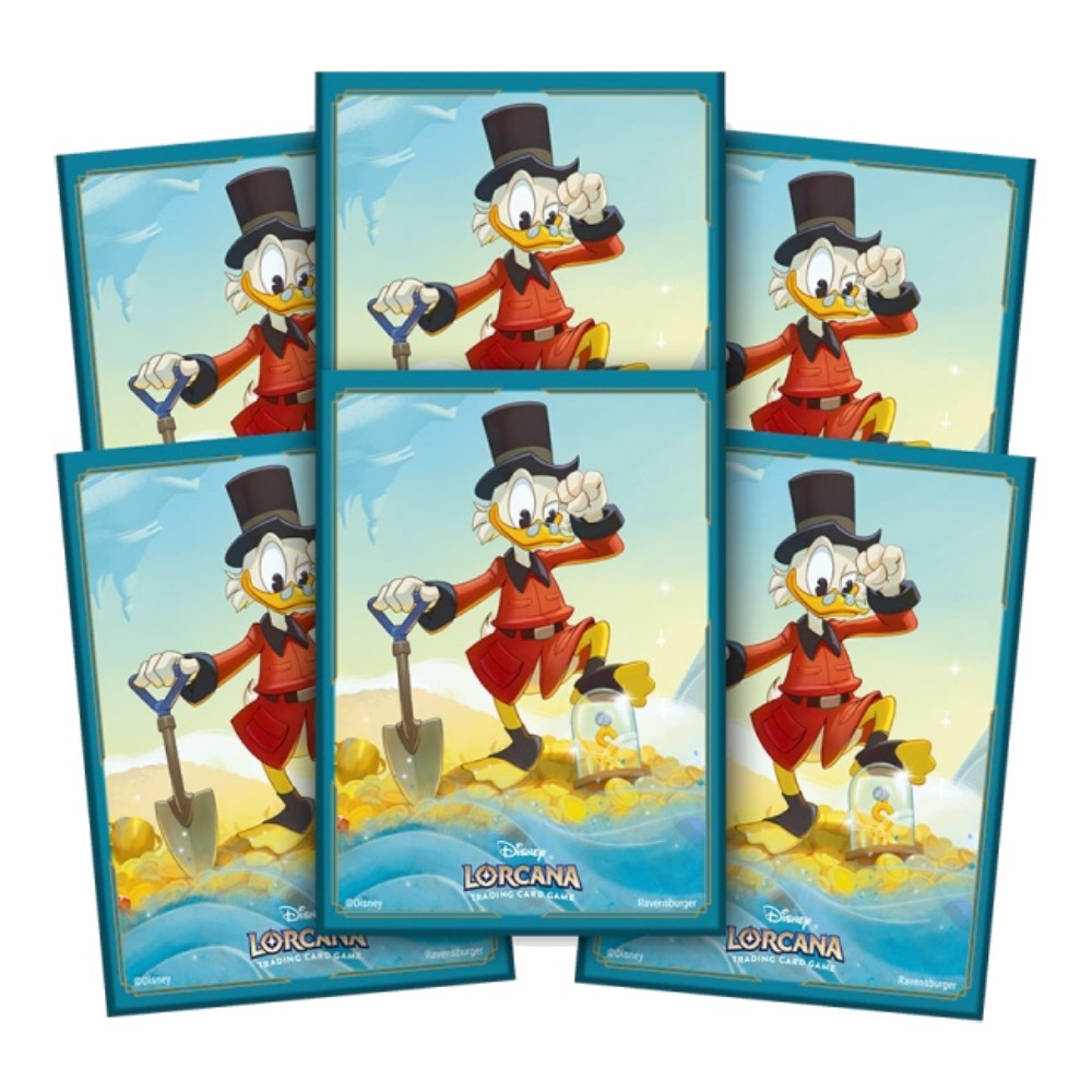 Fundas Estándar Scrooge McDuck Lorcana - Into the Inklands - Disney - Ravensburger