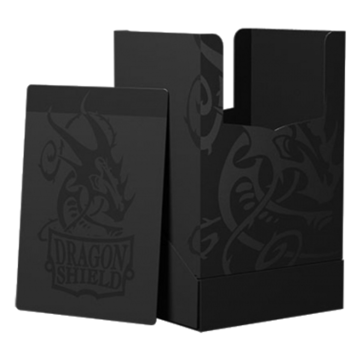 Caja de mazo (DECK BOX) Negro Shadow Black - Dragon Shield