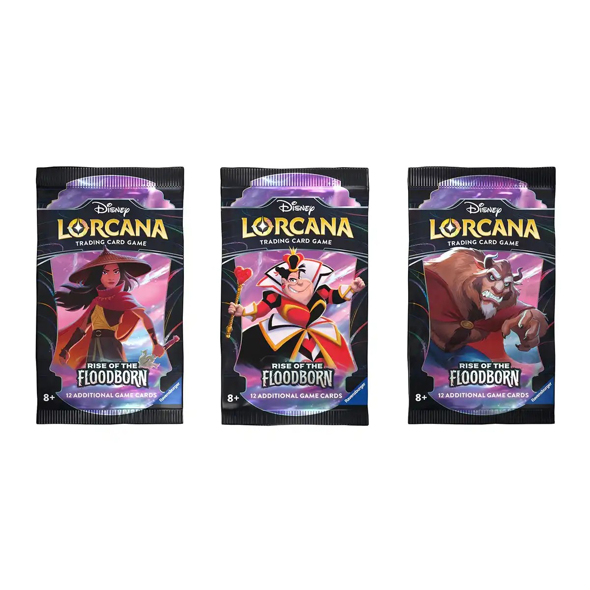 Paquete De Refuerzo (12 cartas) Disney Lorcana Rise of the Floodborn - Sobre Booster Inglés