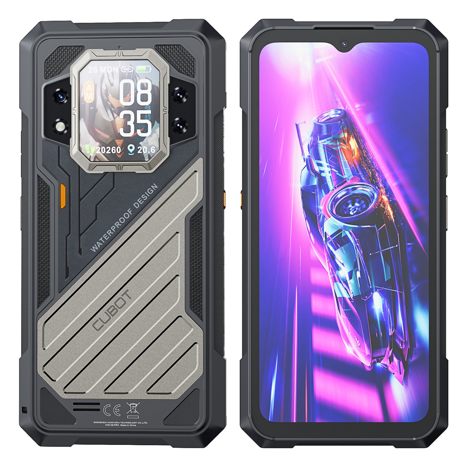 Telefono movil libre Cubot KingKong X 5G 12+256GB Negro