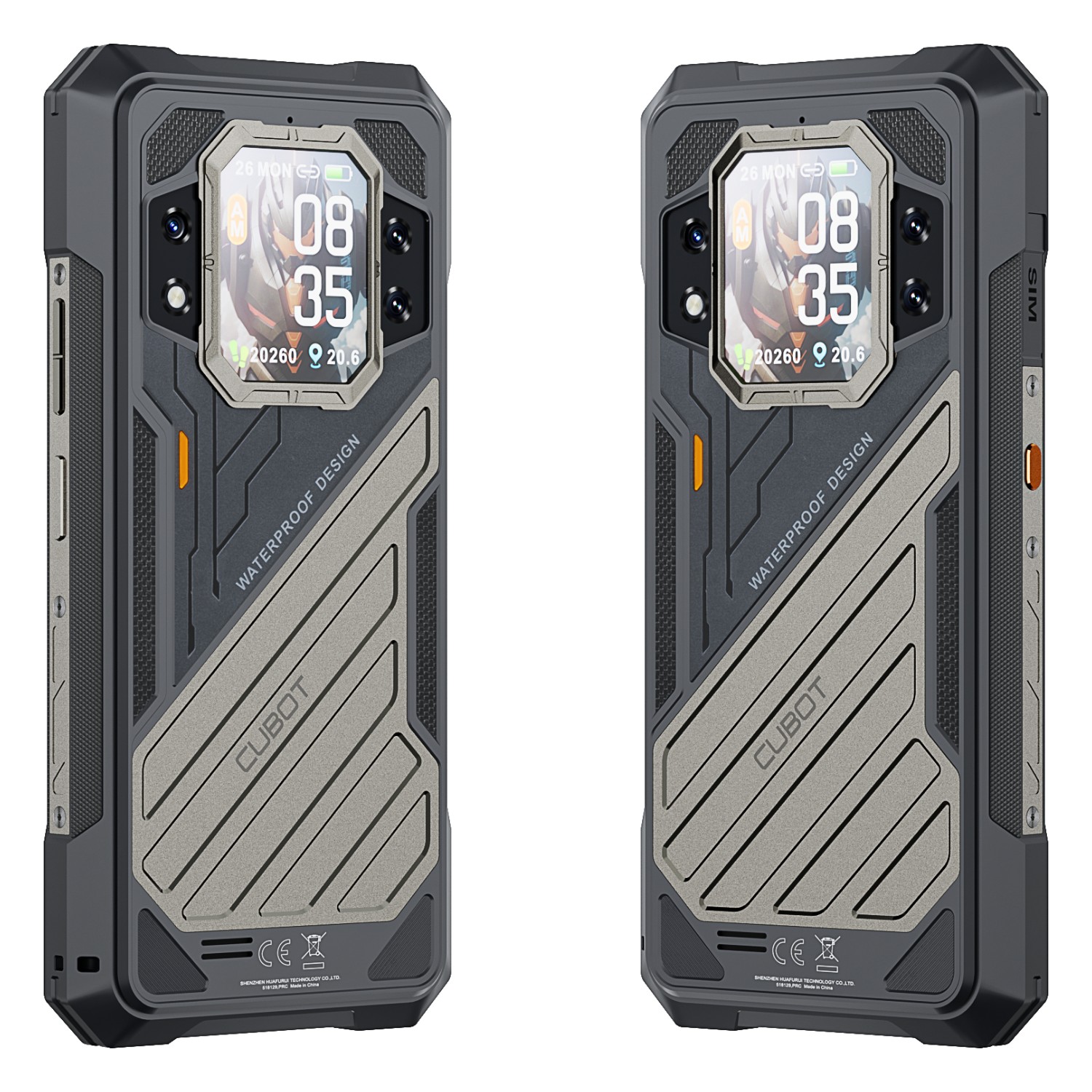 Telefono movil libre Cubot KingKong X 5G 12+256GB Negro