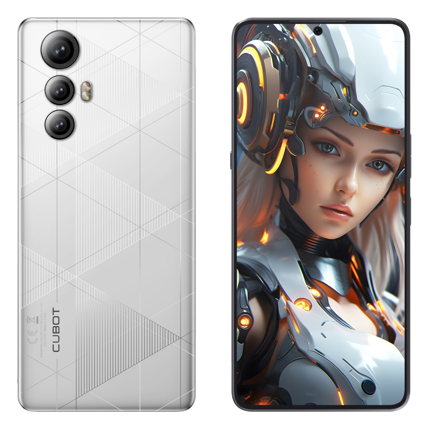Telefono movil libre Cubot MAX 5 5G 12+256GB Pearl White (Blanco)