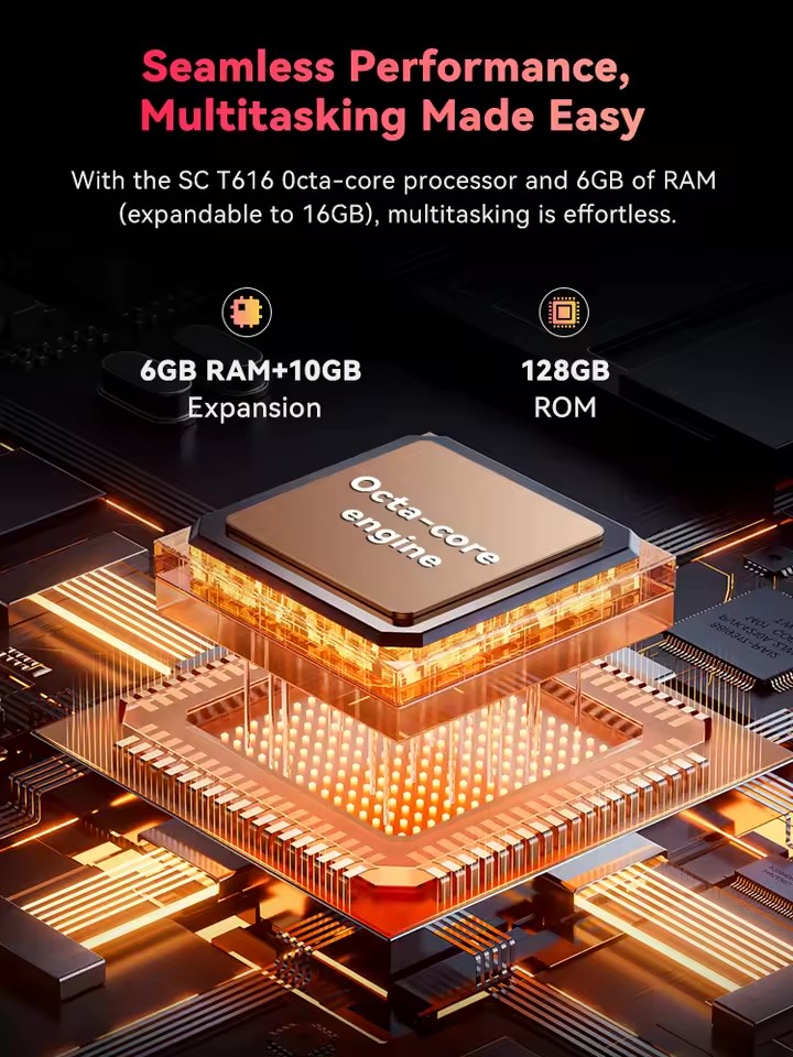 Tablet Cubot TAB 70 4G 6+128GB Gris 