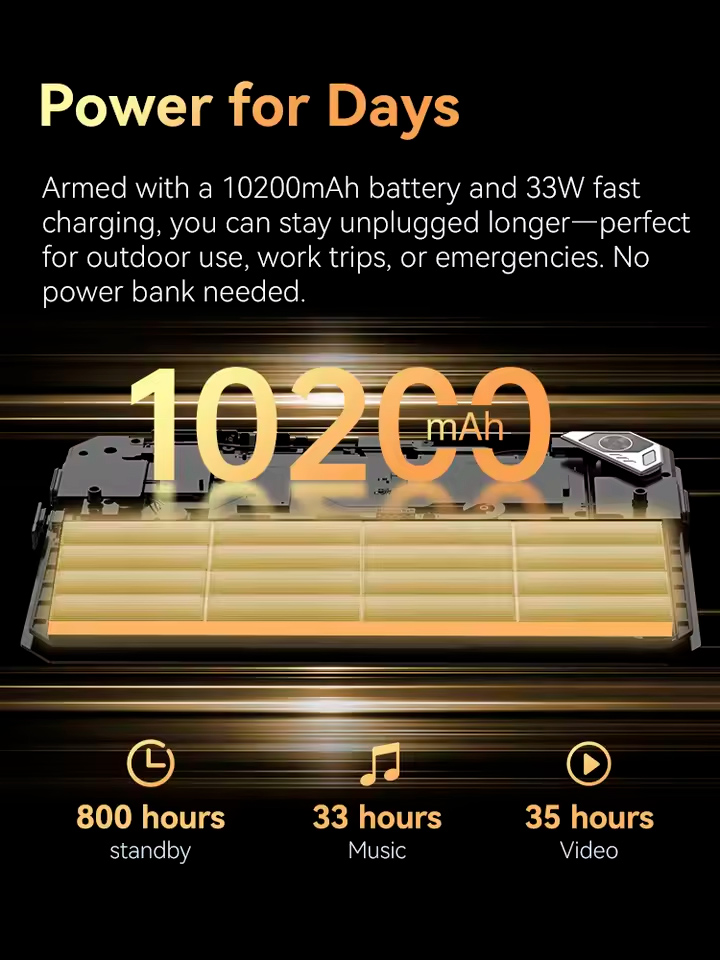 Tablet Cubot TAB KingKong Mini 4G 6+128GB Negra