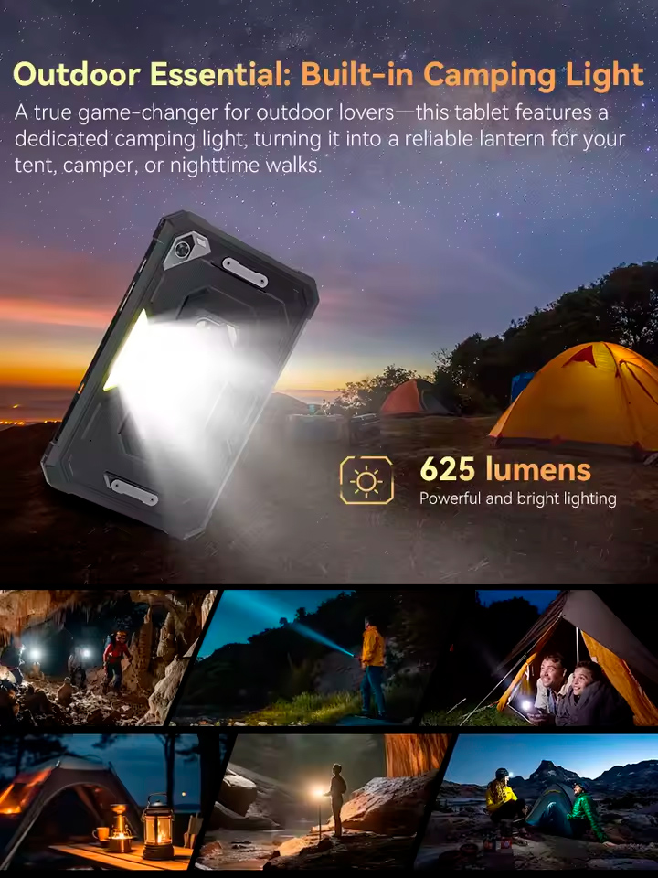 Tablet Cubot TAB KingKong Mini 4G 6+128GB Negra