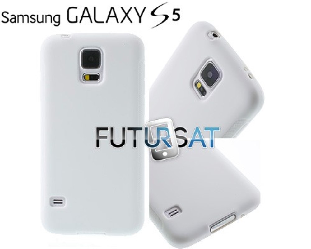 Funda Samsung Galaxy S5 I9600 G900 Anti Slip Mate Blanca