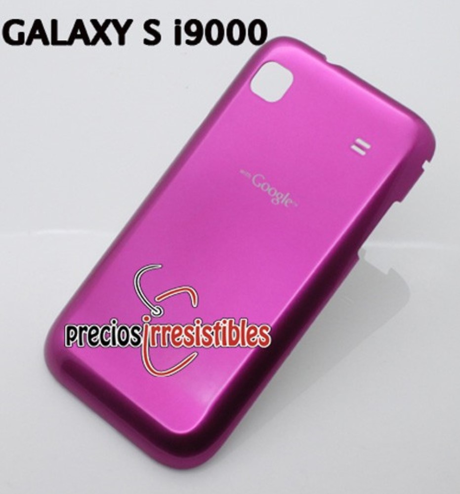 Tapa Samsung Galaxy S I9000 Trasera Rosa Claro