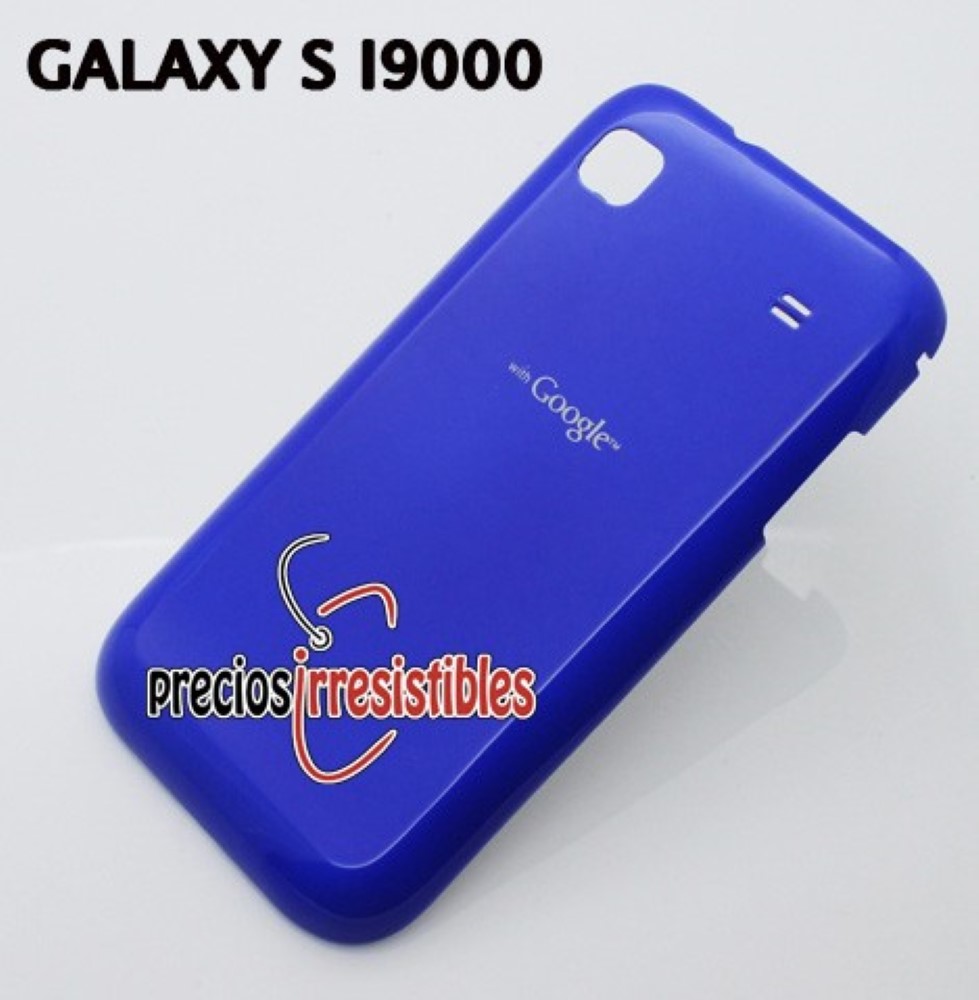 Tapa Samsung Galaxy S I9000 Trasera Azul Oscuro