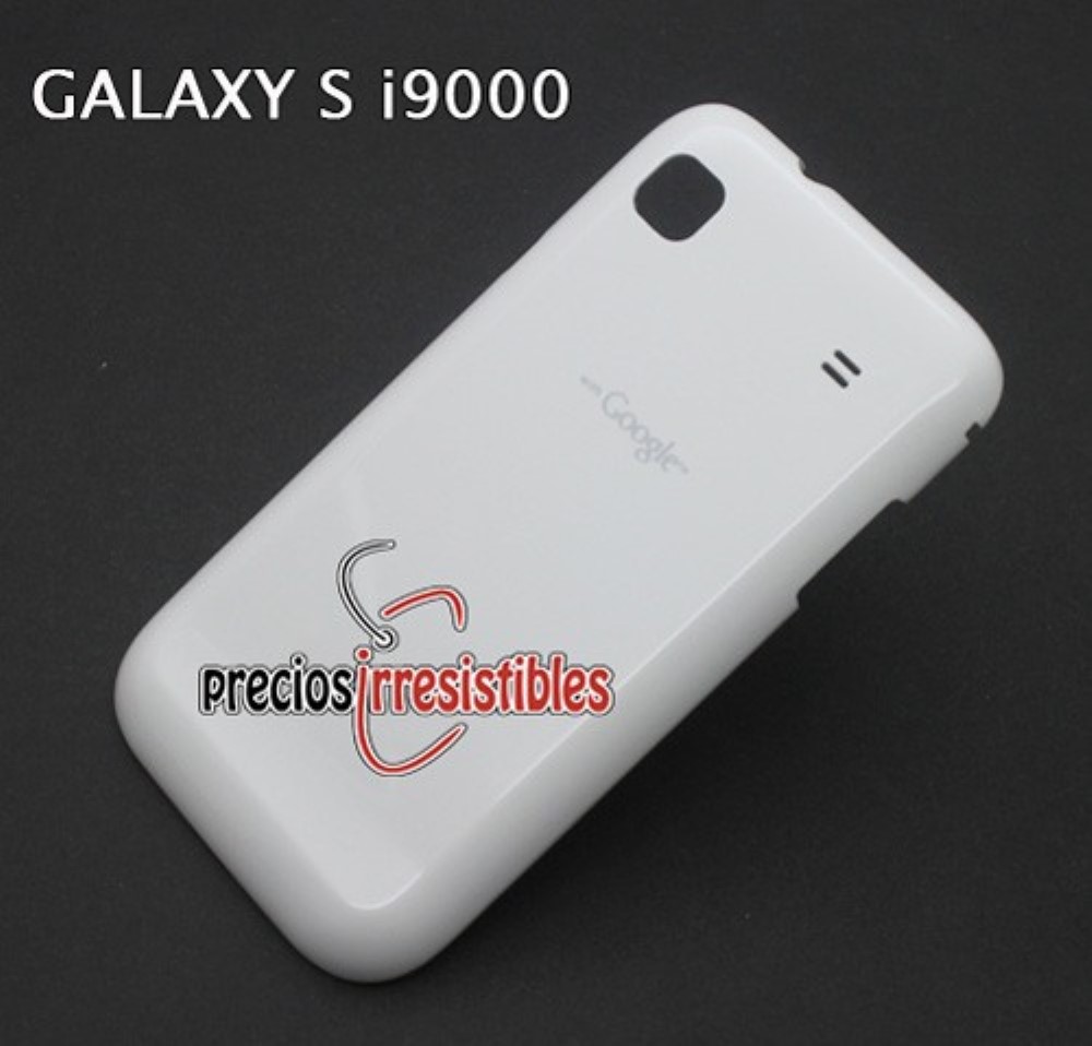 Tapa Samsung Galaxy S I9000 Trasera Blanca