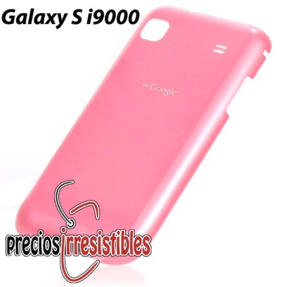Tapa Samsung Galaxy S I9000 Trasera Rosa Oscuro