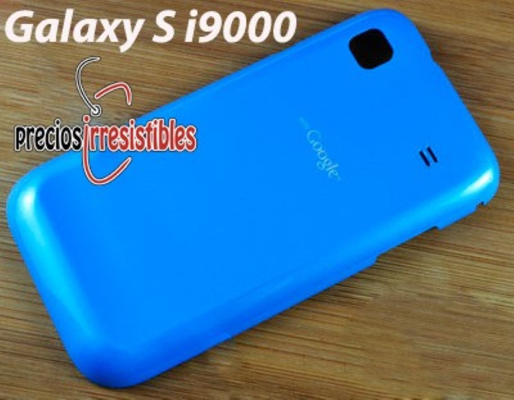 Tapa Samsung Galaxy S I9000 Trasera Azul Claro