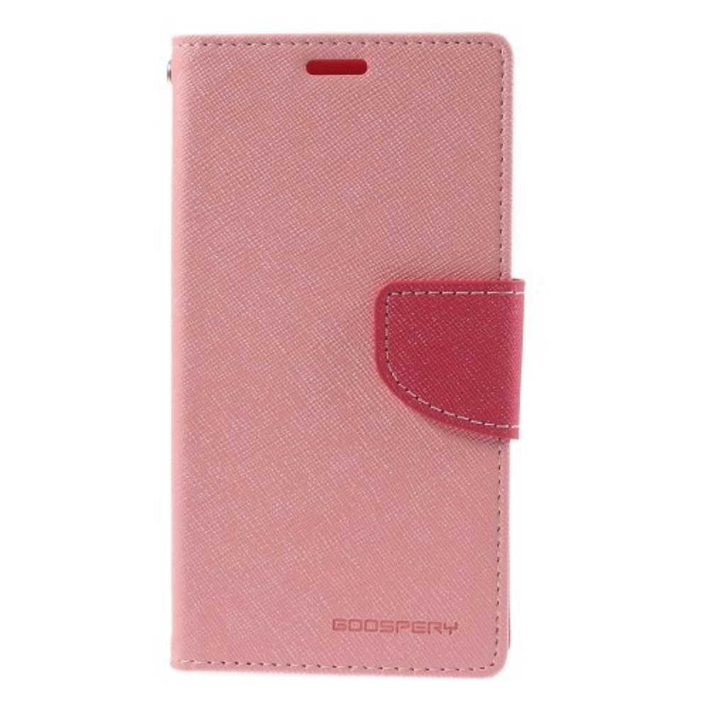 Funda Sony Xperia E3 D2203 Piel Tapa Libro Mercury Goospery Rosa