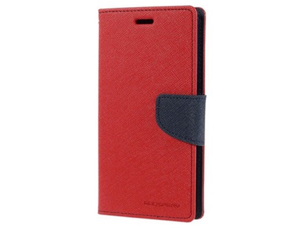 Funda Sony Xperia Z3 D6653 Piel Tapa Libro Mercury Goospery Roja