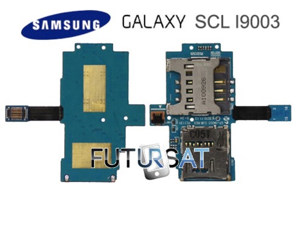 Flex Samsung Galaxy SCL I9003 Lector SIM SD