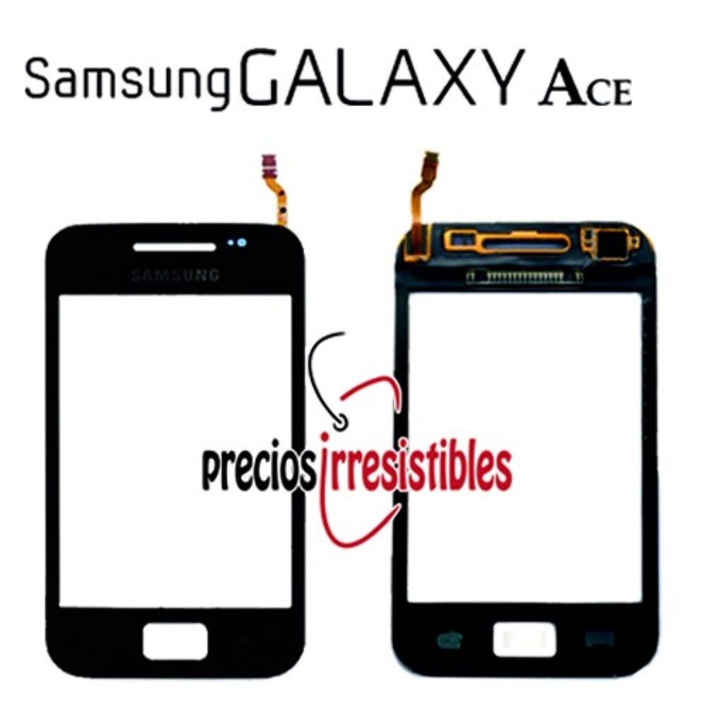 Pantalla Samsung Galaxy Ace S5830 Digitalizador Cristal Tactil Negro