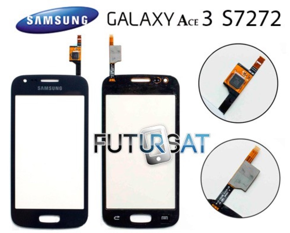 Pantalla Samsung Galaxy Ace 3 S7272 Digitalizador Cristal Tactil  Negro