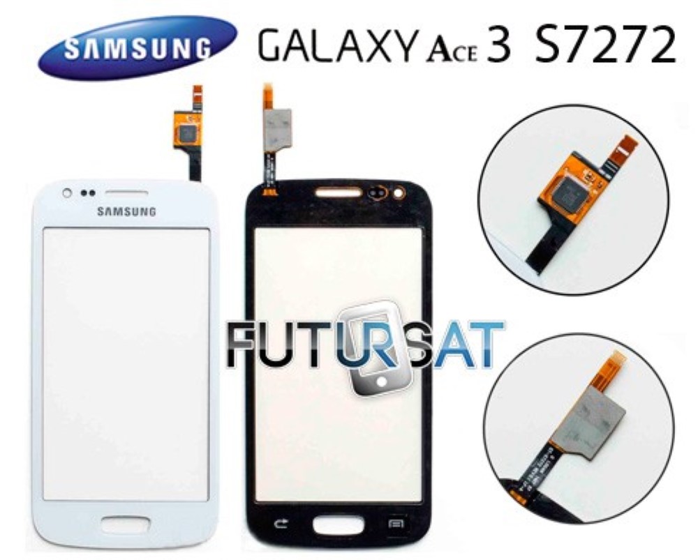 Pantalla Samsung Galaxy Ace 3 S7272 Digitalizador Cristal Tactil Blanco
