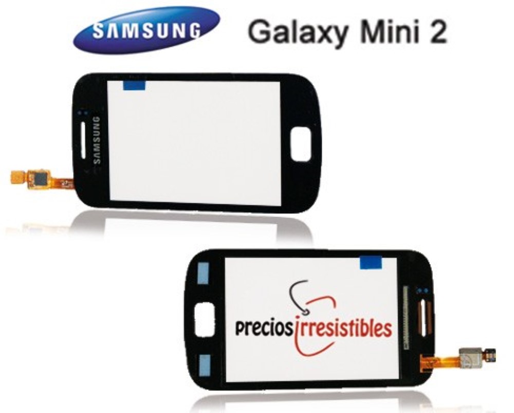 Pantalla Samsung Galaxy Mini 2 S6500 Digitalizador Cristal Tactil Negro
