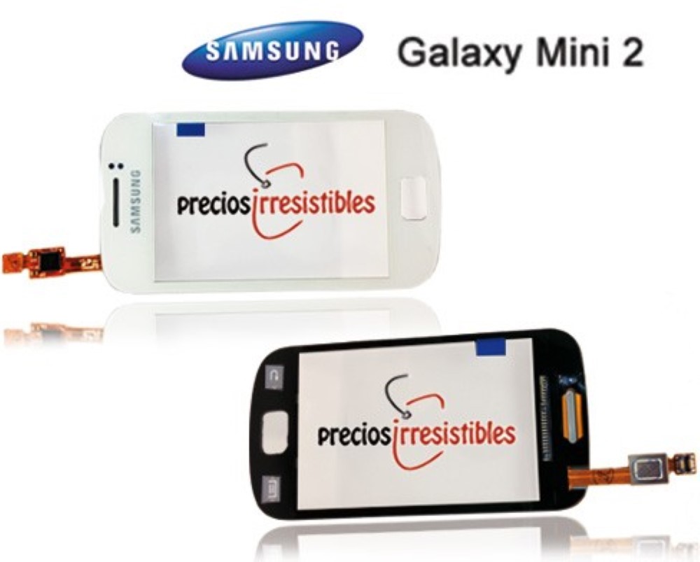 Pantalla Samsung Galaxy Mini 2 S6500 Digitalizador Cristal Tactil Blanco