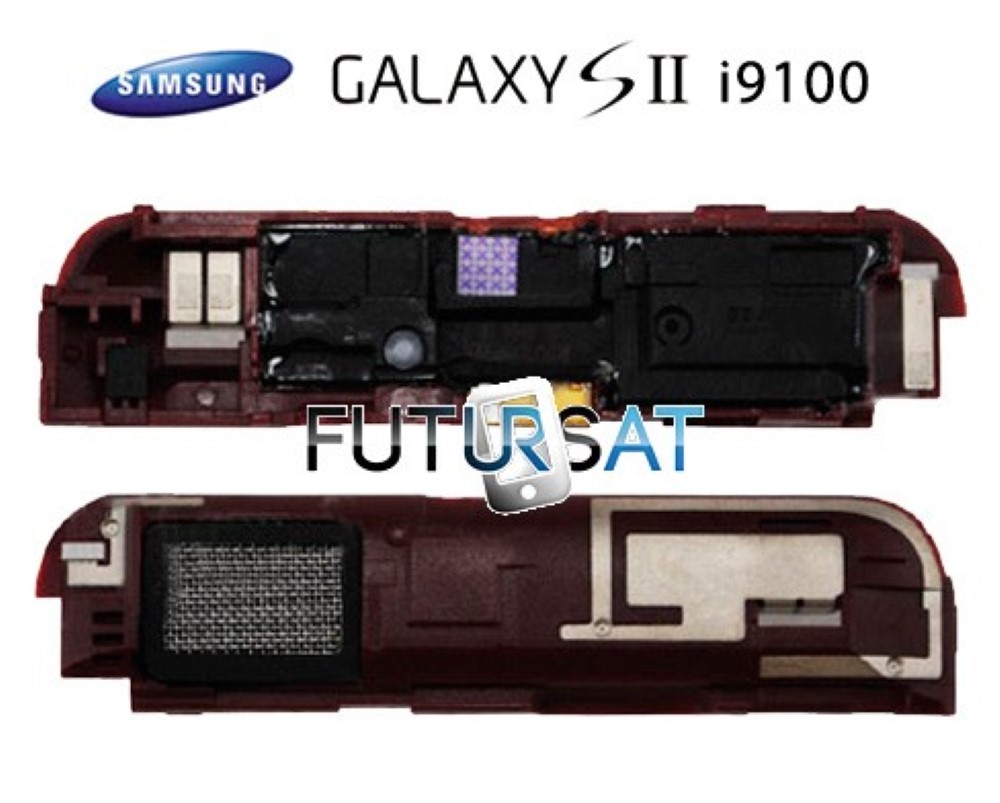 Altavoz Samsung Galaxy S2 I9100 Buzzer Antena Señal GSM Rojo