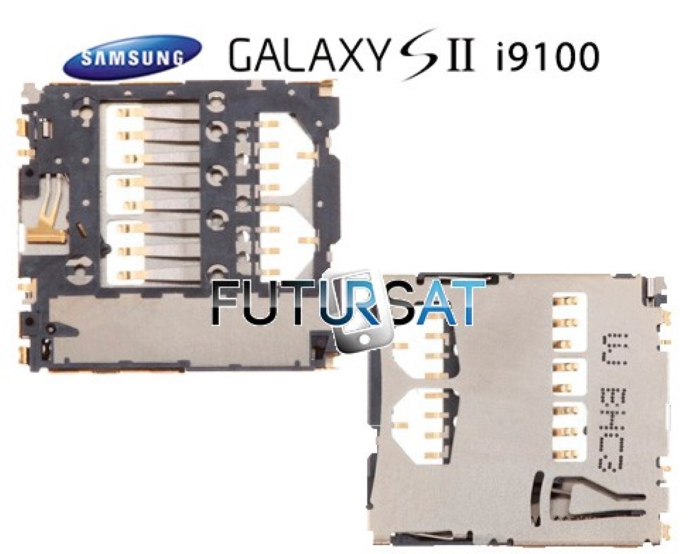 Conector Samsung Galaxy S2 I9100 Lector SD