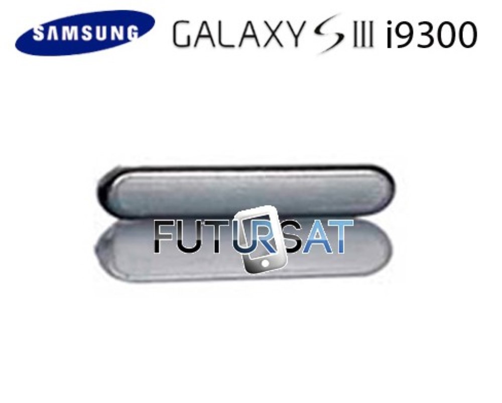 Boton Samsung Galaxy S3 I9300 Power Encendido Plata