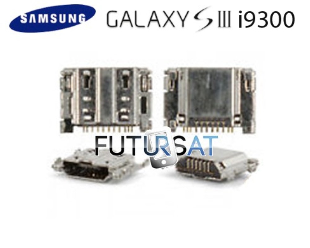 Conector Samsung Galaxy S3 I9300 Dock de Carga micro USB