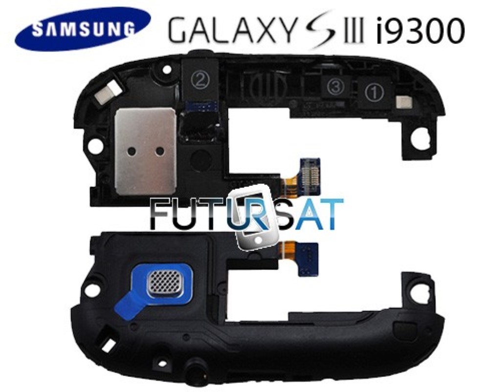 Altavoz Samsung Galaxy S3 I9300 Buzzer Jack Audio Negro