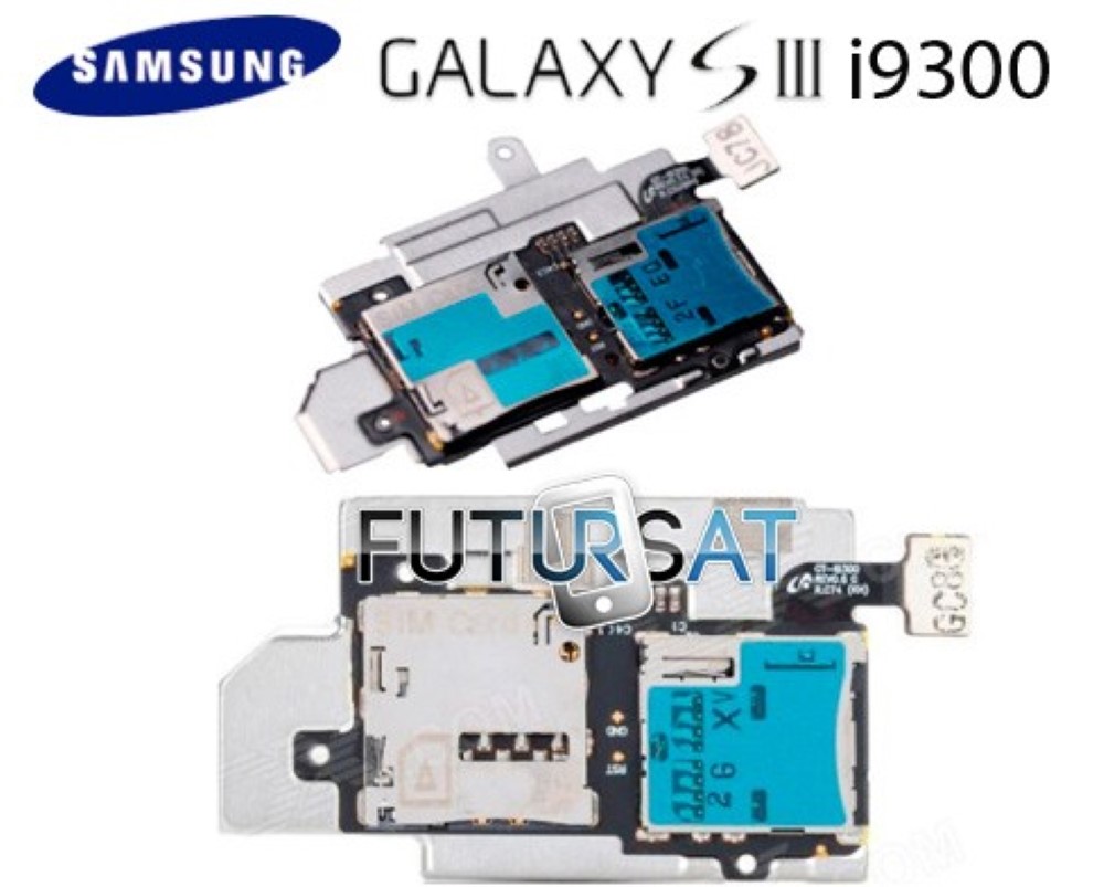 Flex Samsung Galaxy S3 I9300 Lector SIM SD