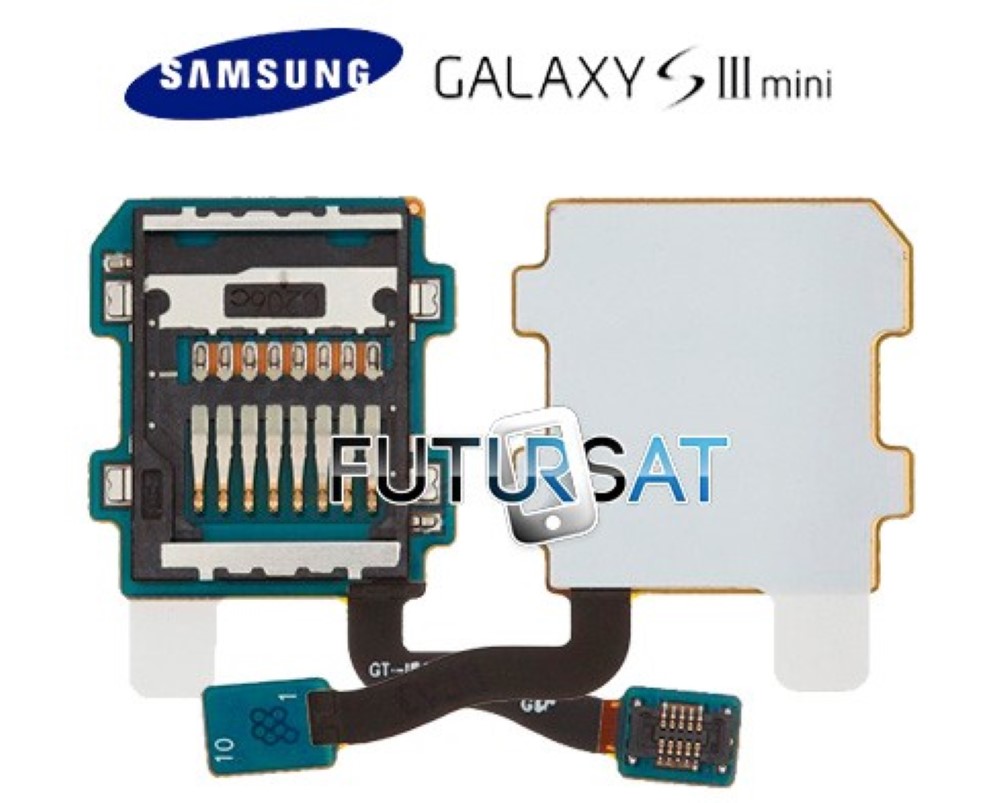 Flex Samsung Galaxy S3 Mini I8190 Lector SD
