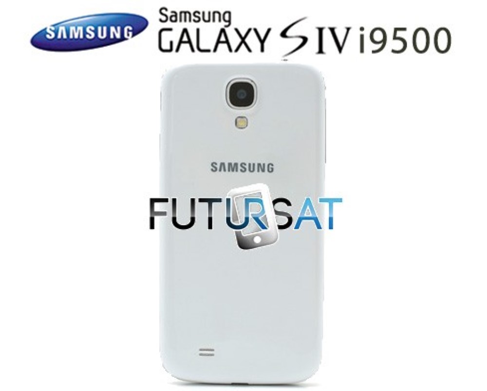 Tapa Samsung Galaxy S4 I9500 I9505 Trasera Blanca