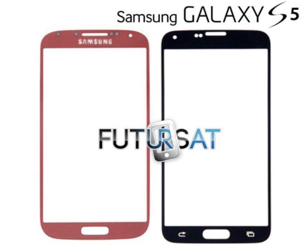 Pantalla Samsung Galaxy S5 I9600 G900 Cristal Marron Rojo