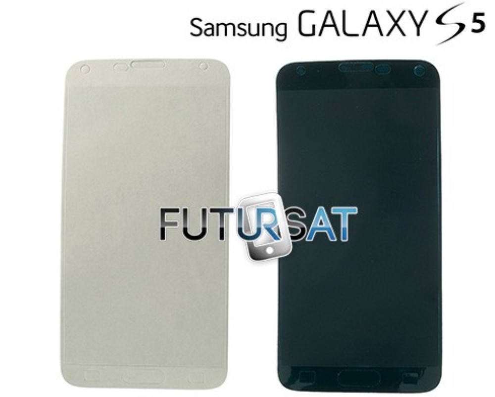 Adhesivo Samsung Galaxy S5 I9600 G900Digitalizador Cristal Tactil Negro