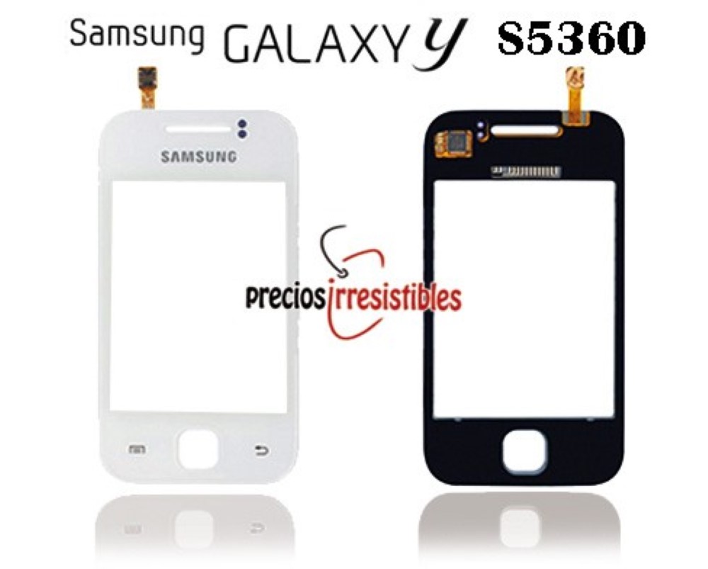 Pantalla Samsung Galaxy Y S5360 Digitalizador Cristal Tactil Blanco