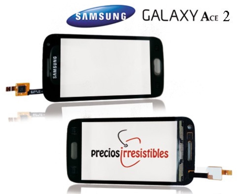 Pantalla Samsung Galaxy Ace 2 I8160 Digitalizador Cristal Tactil Negro
