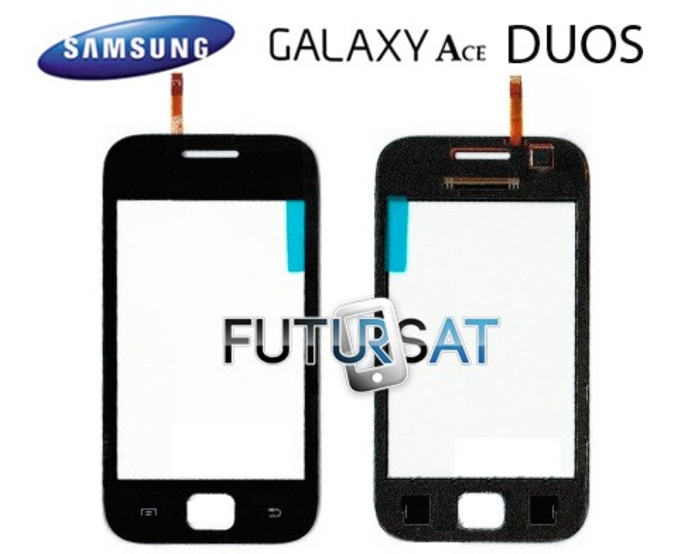 Pantalla Samsung Galaxy Ace Duos I6802 Digitalizador Cristal Tactil Negro