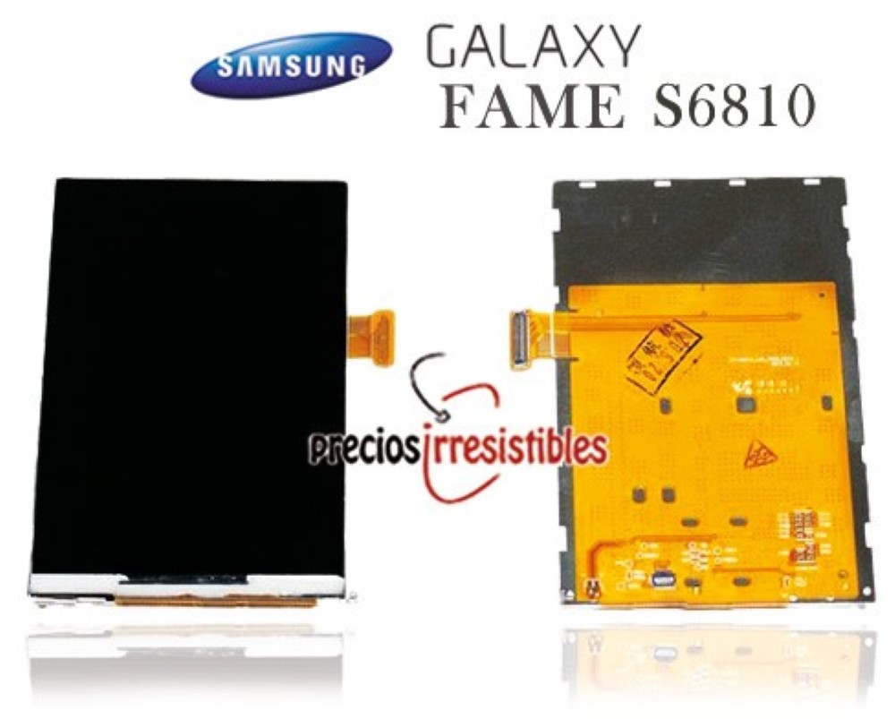 Pantalla Samsung Galaxy Fame S6810 LCD
