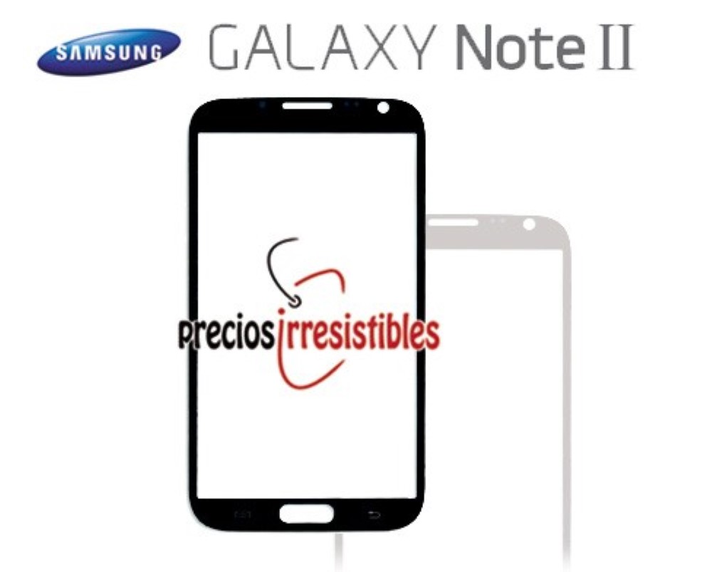 Pantalla Samsung Galaxy Note 2 N7100 Cristal Negro