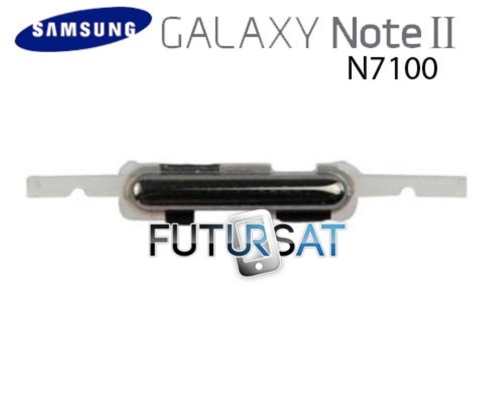 Boton Samsung Galaxy Note 2 N7100 Power Encendido Negro