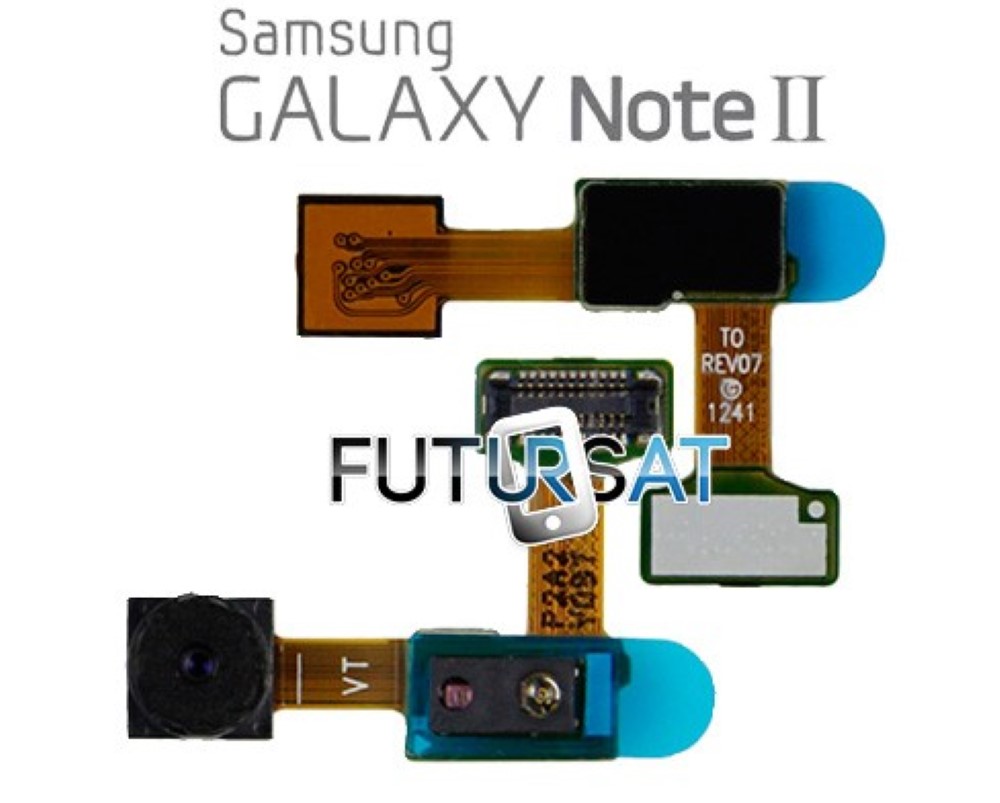 Flex Samsung Galaxy Note 2 N7100 Camara Delantera con Sensor Proximidad