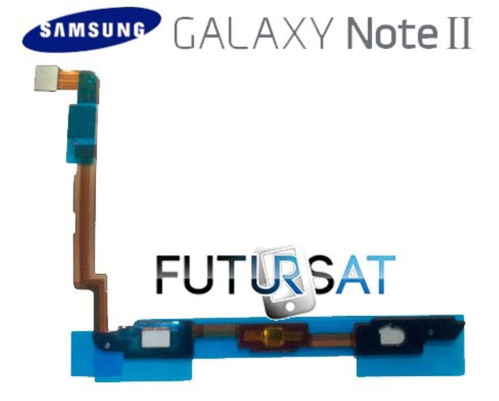 Flex Samsung Galaxy Note 2 N7100 Botonera