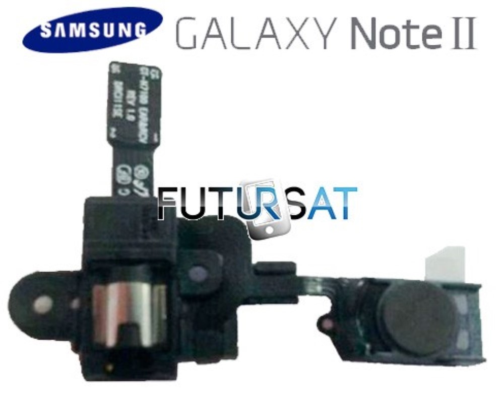 Flex Samsung Galaxy Note 2 N7100 Audio Jack Speaker Auricular