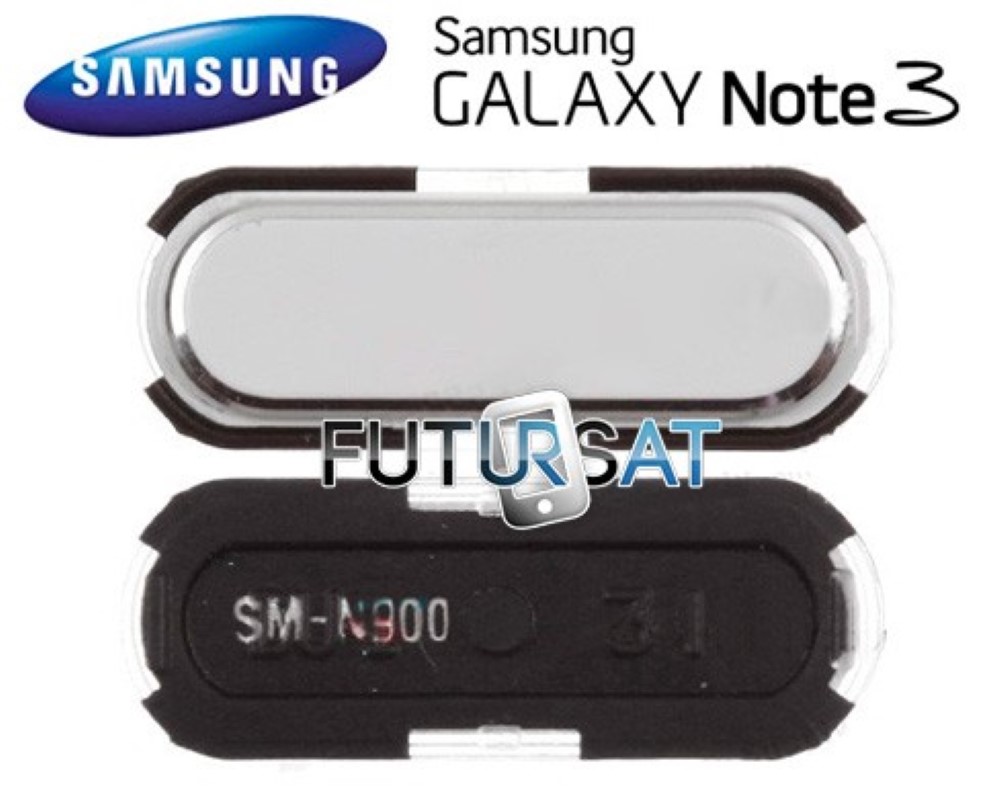 Boton Samsung Galaxy Note 3 N9002 Home Inicio Blanco