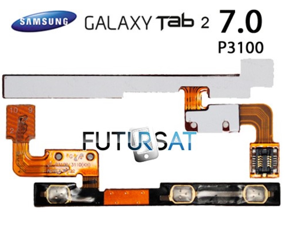 Flex Samsung Galaxy TAB 2 7 P3100 Power Encendido Volumen