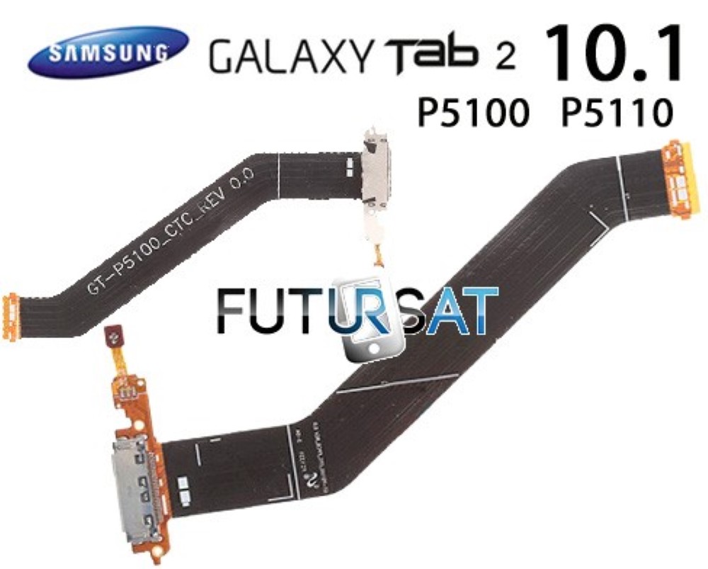 Flex Samsung Galaxy TAB 2 10 P5110 P5100 Dock Carga Microfono