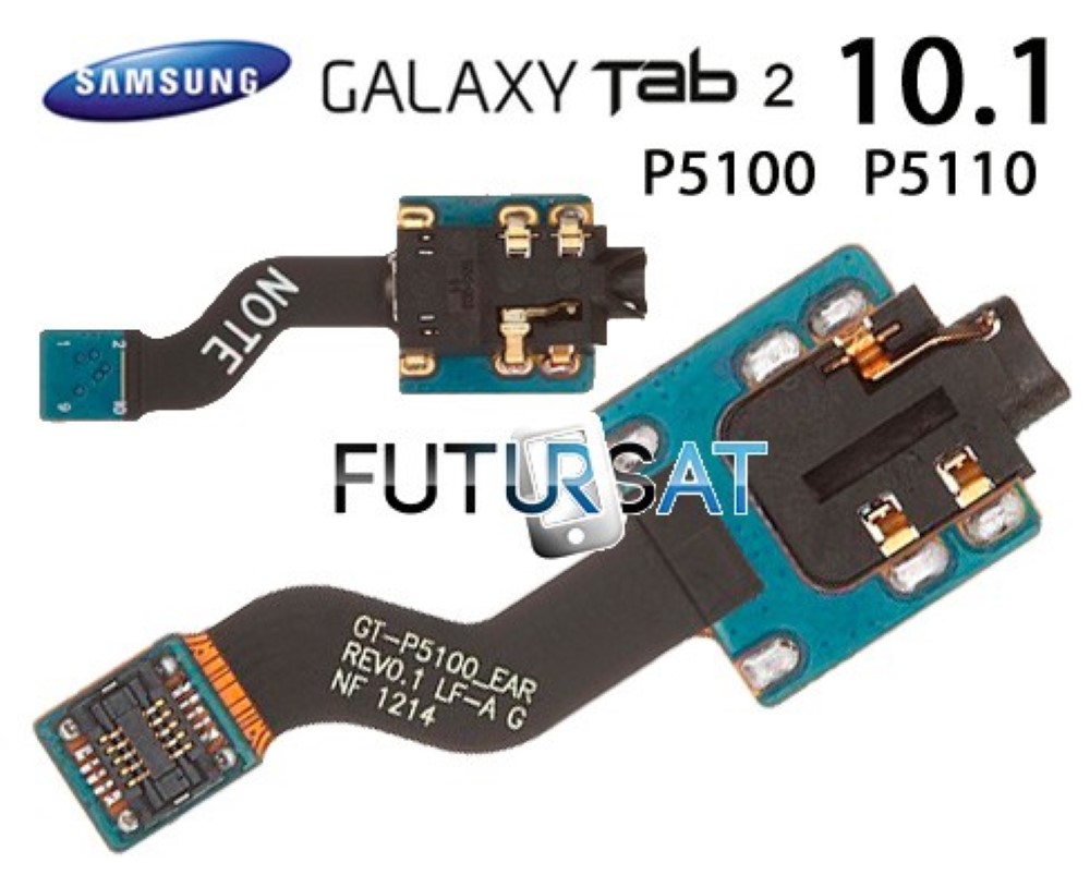 Flex Samsung Galaxy TAB 2 10 P5100 Jack Audio