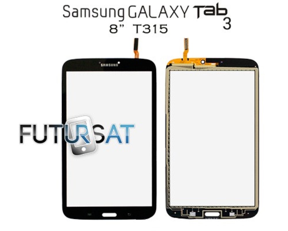 Pantalla Samsung Galaxy TAB 3 8 T315 Digitalizador Cristal Tactil Wifi Negro