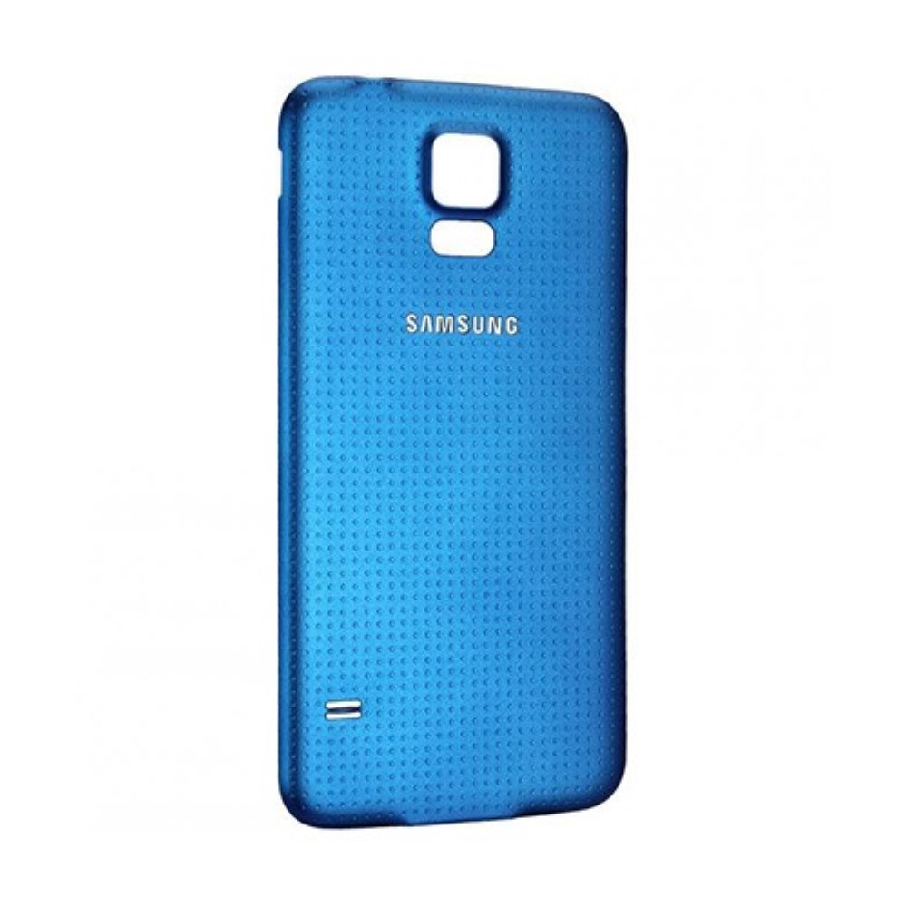 Tapa Samsung Galaxy S5 I9600 G900 Trasera Azul